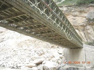 Ocele priestor rám Bridge